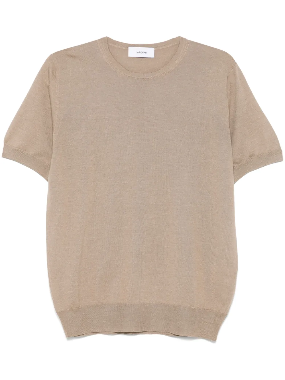 

Футболка тонкой вязки Lardini, коричневый