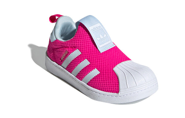 Кроссовки суперзвезда 360 j Adidas, розовый — фото 3