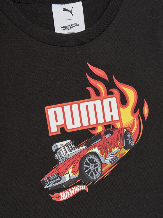 Футболка обычного кроя Hot Wheels 630069 Puma, черный — фото 3