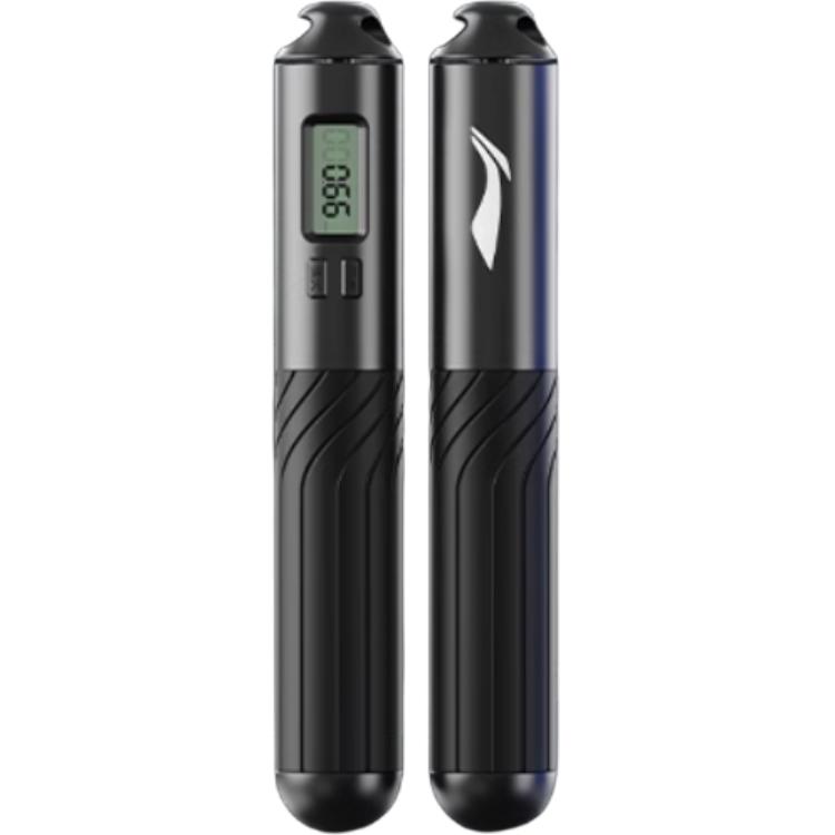 

Электронная скакалка для счета Steel Wire ABS для аэробики и сжигания жира LINING, черный