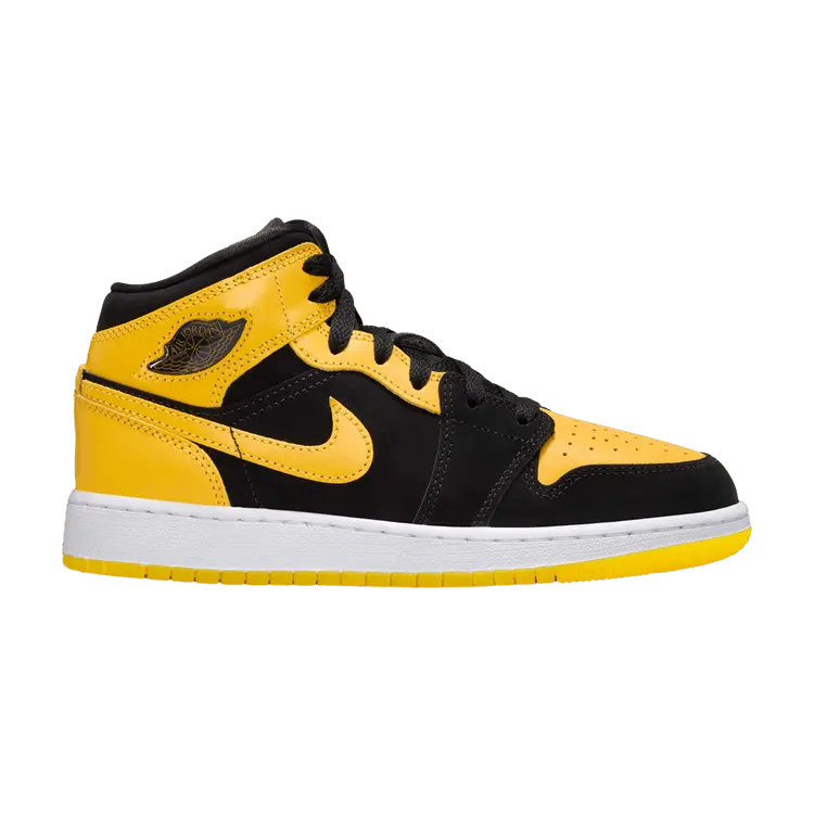 

Кроссовки Air Jordan Air Jordan 1 Mid SE GS 'New Love' 2025, желтый