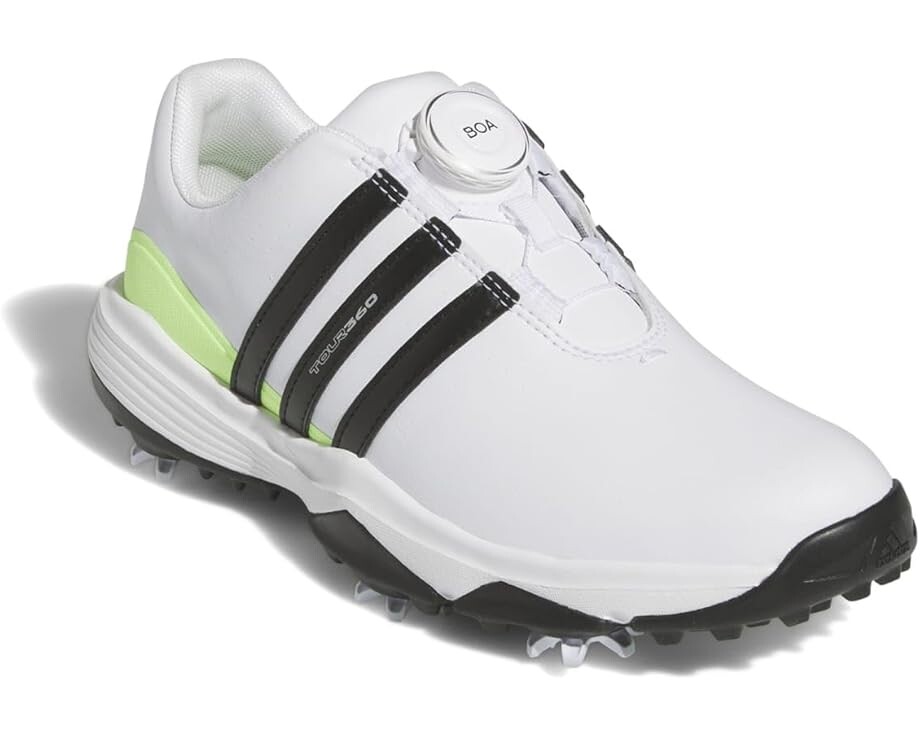 

Кроссовки adidas Golf Tour360 Boa 24, цвет Footwear White/Coreblack/Grenspark