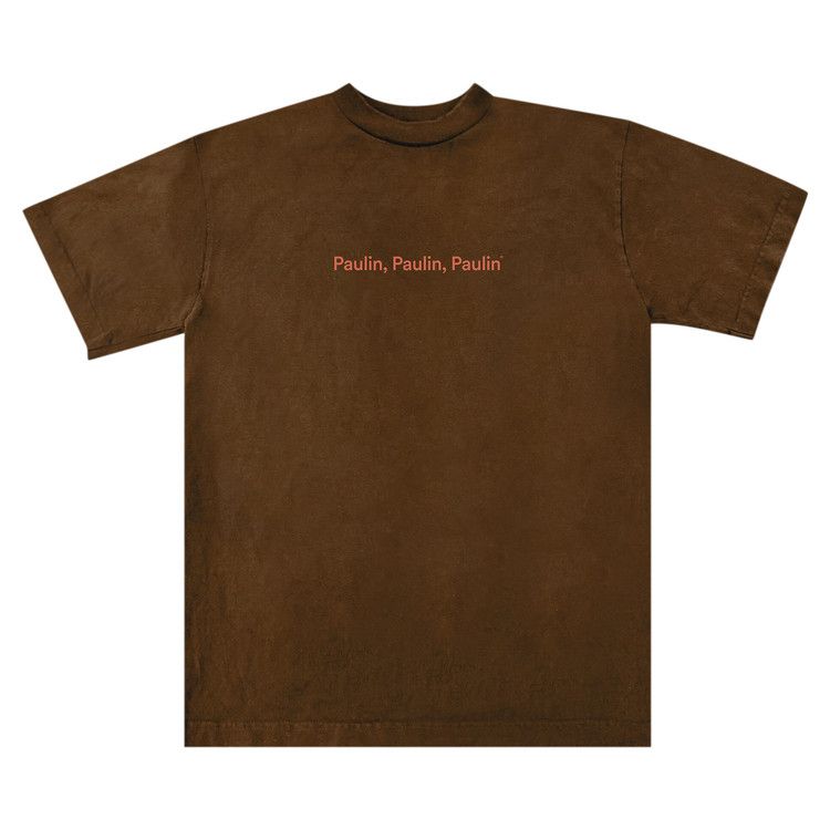 

Футболка Cactus Jack by Travis Scott x Paulin, Paulin, Paulin Tee, Brown