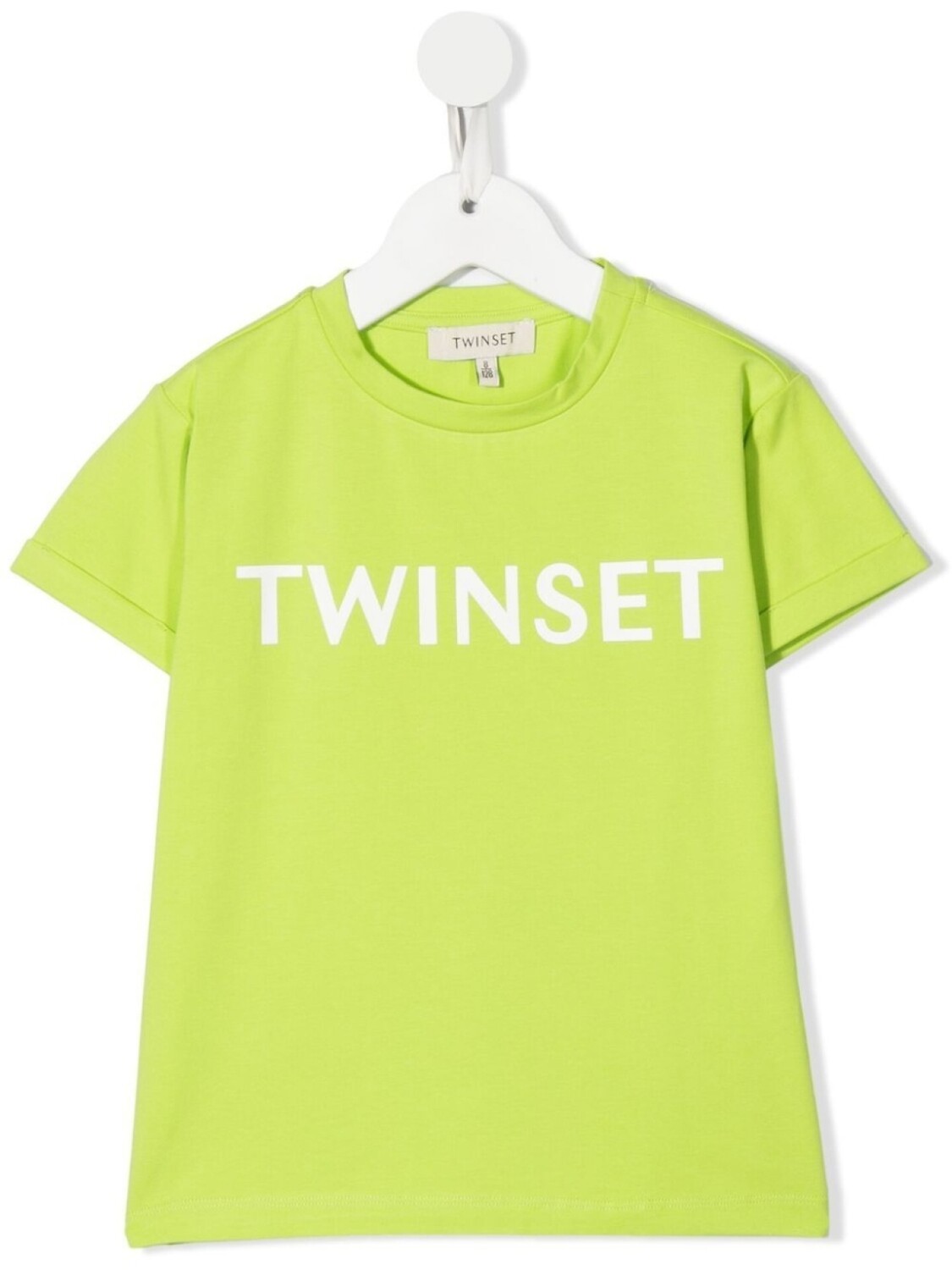 

Футболка с логотипом TWINSET Kids, зеленый
