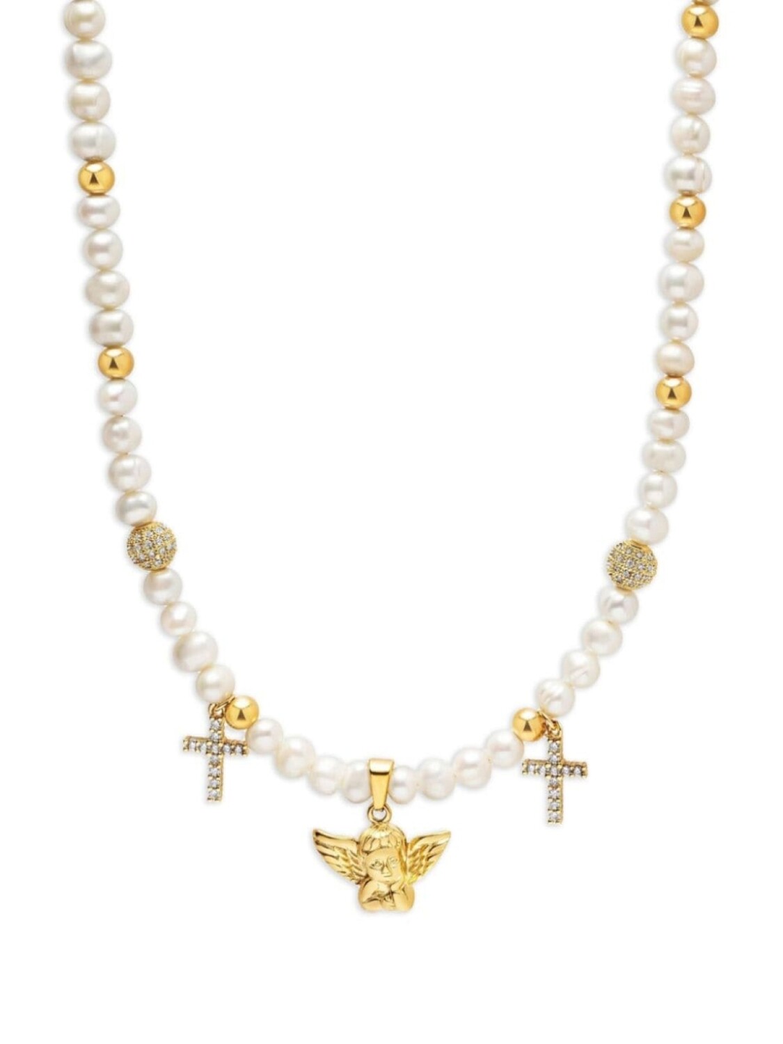 

Колье с подвеской Nialaya Jewelry, белый