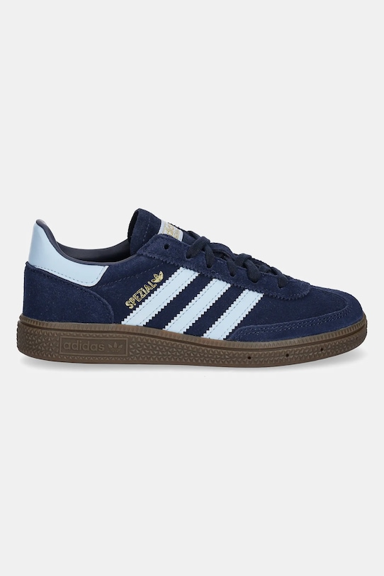 Детские замшевые кроссовки Handball Spezial Adidas Originals, темно-синий — фото 2