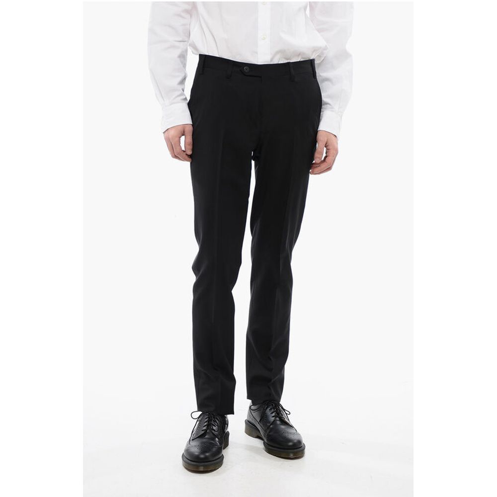 

Брюки LEADER из мохеровой смеси с 4 карманами Corneliani, Black