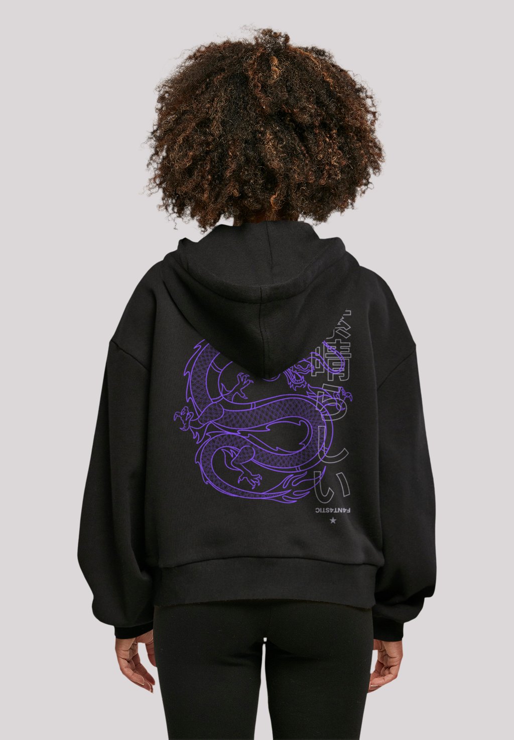 

Толстовка DRACHE JAPAN - Hoodie F4NT4STIC, черный