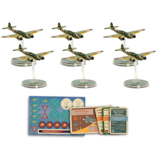 

Миниатюра Warlord Games Blood Red Skies: IJN - Kawasaki Ki-45 Toryu 'Nick' Squadron