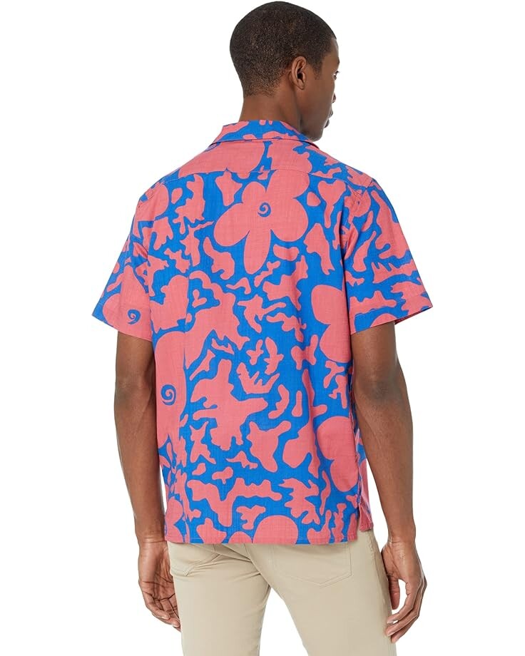 

Рубашка Paul Smith Short Sleeve Casual Fit Shirt, фуксия