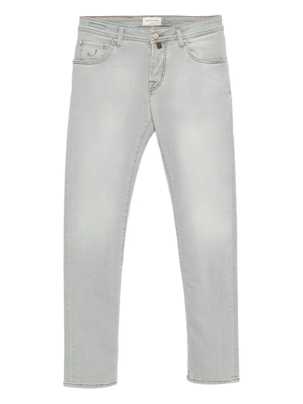 

Джинсы прямого кроя Jacob Cohen, серый