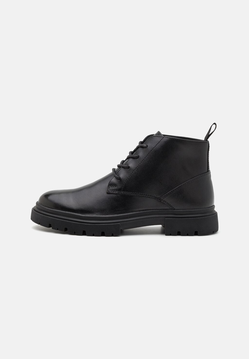 

Ботильоны на шнуровке LEATHER Zign, черный