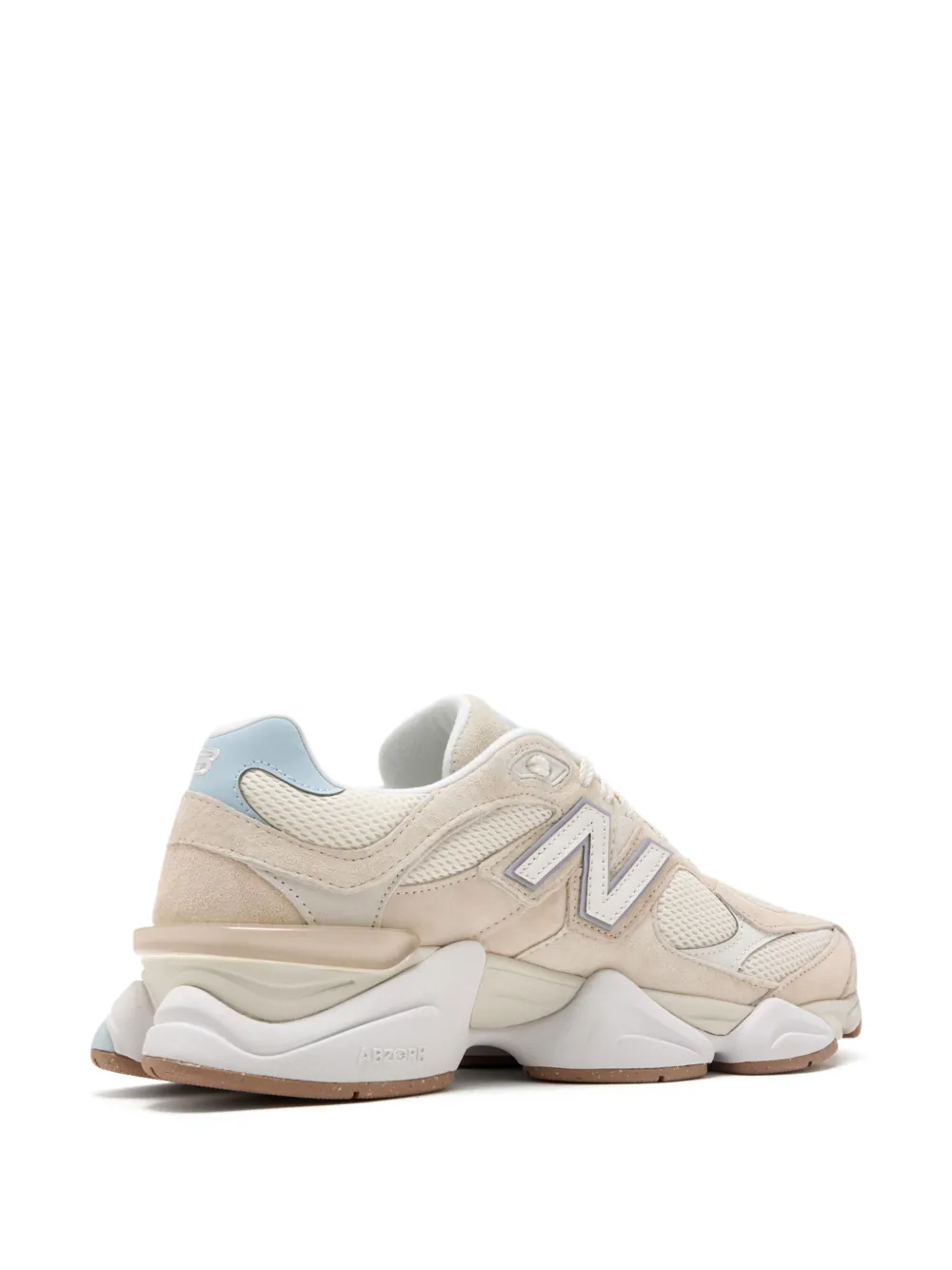 Кроссовки из сетчатой замши 9060 NEW BALANCE, нейтральный — фото 3