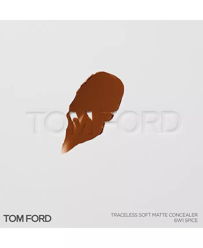Мягкий матовый консилер Traceless Tom Ford, цвет 6W1 Spice (Tan-Deep Skin With Red Undertones) — фото 4