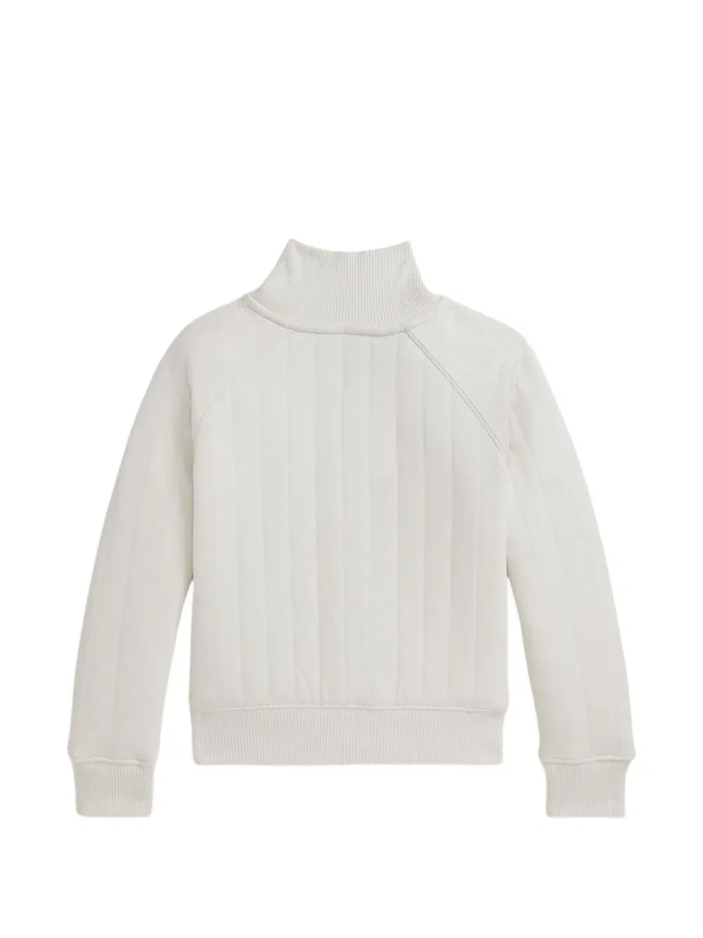 Стеганая куртка на молнии Polo Ralph Lauren Kids, нейтральный — фото 2