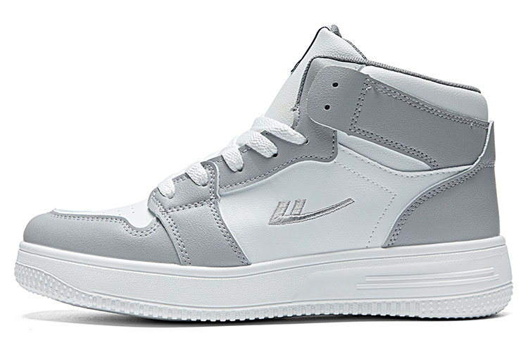 

Кроссовки WARRIOR Skateboarding Shoes Men High-top Gray, серый