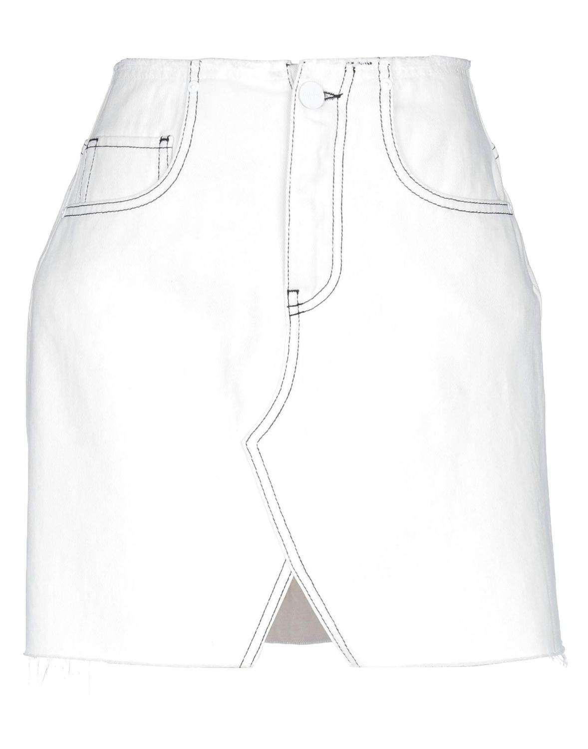 

Джинсовая юбка Pinko, белый