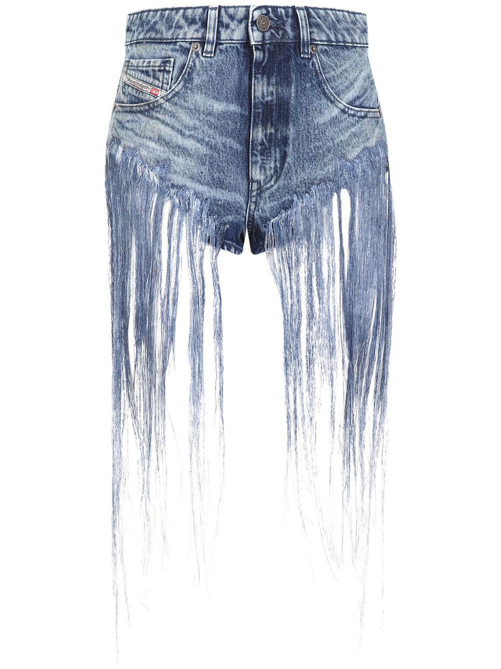 

Женские шорты Diesel Tassle blue In blue, цвет clear blue