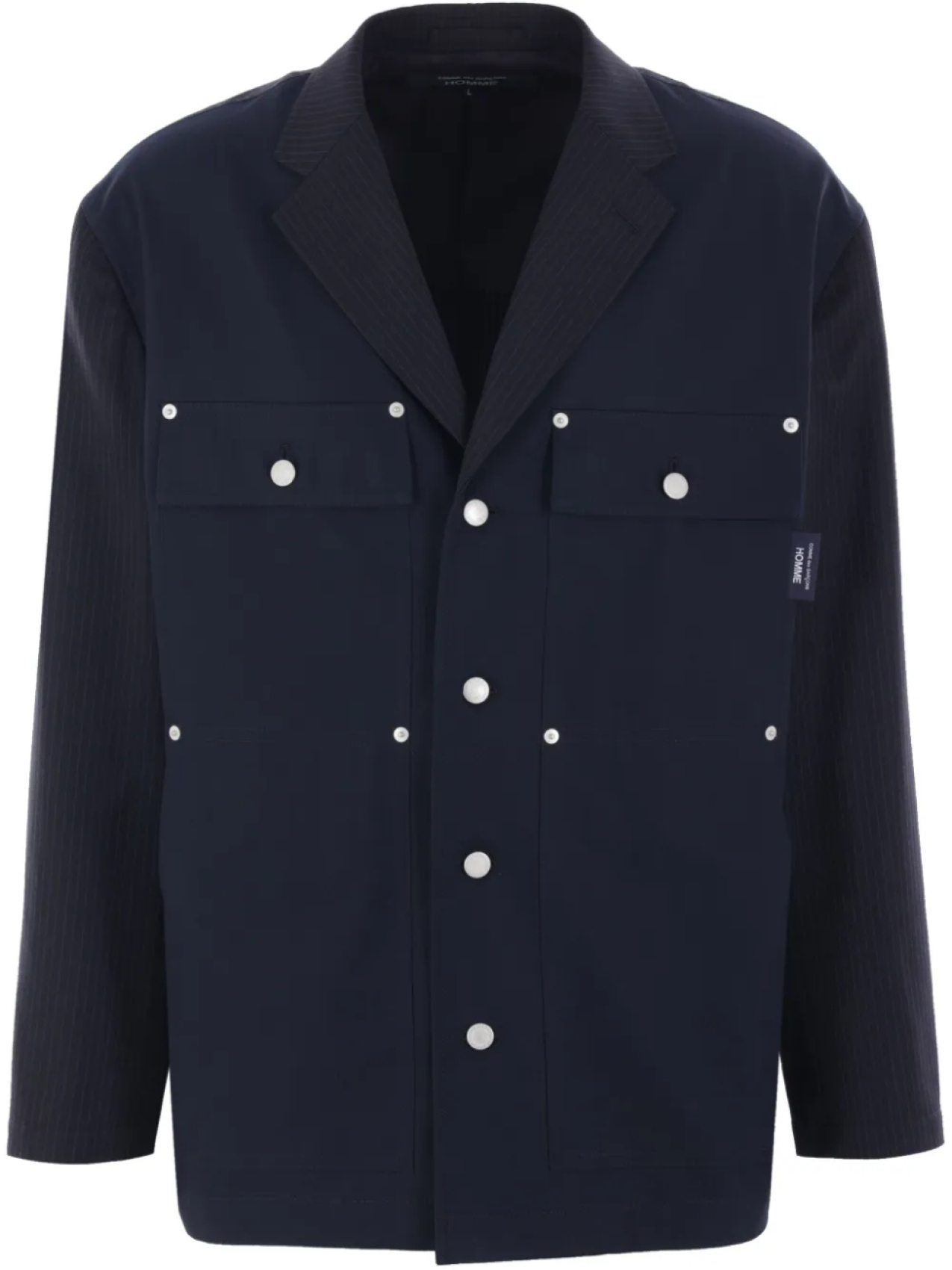 

Куртка Comme des Garçons Homme с накладными карманами, синий