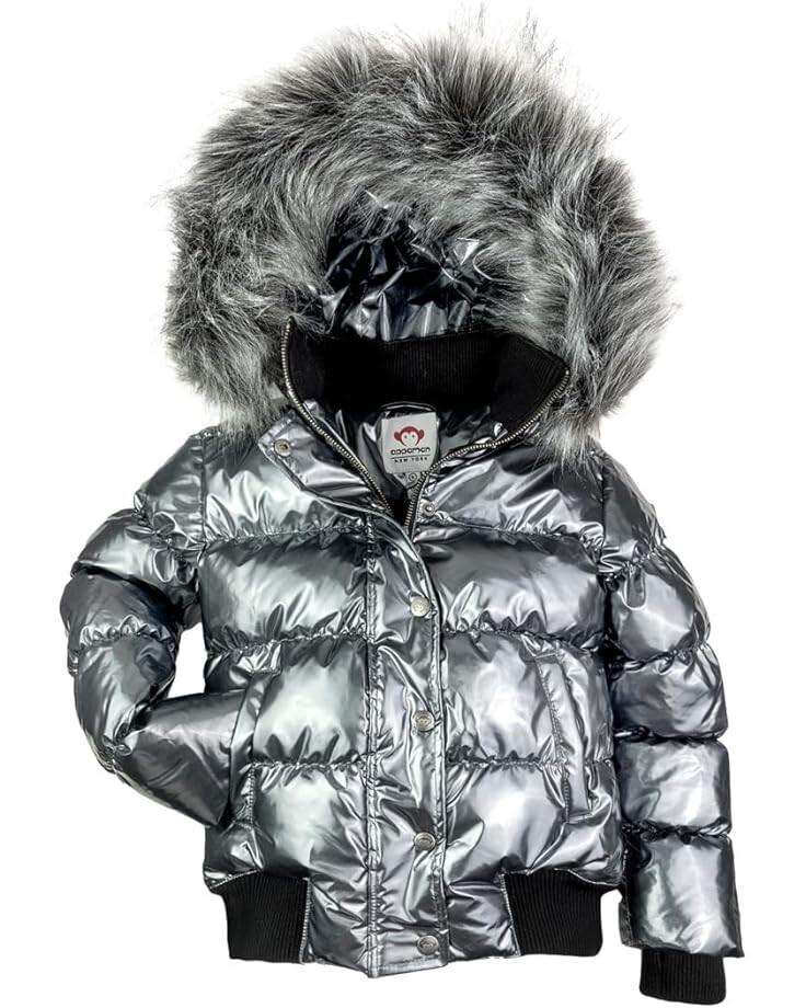 

Пальто Appaman Kids Kyla Puffer Coat, цвет Gunmetal