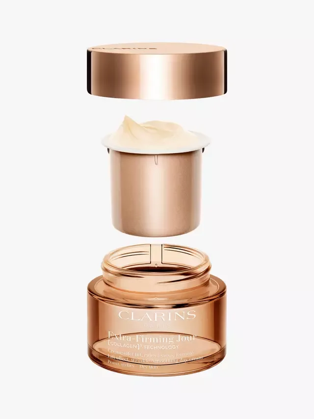 Сыворотка Clarins — Сменный блок дневного крема для сухой кожи с эффектом усиления упругости, 50 мл — фото 2