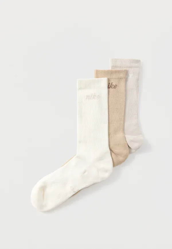 Носки Nike Sportswear, 3 пары, коричневый/бежевый/белый