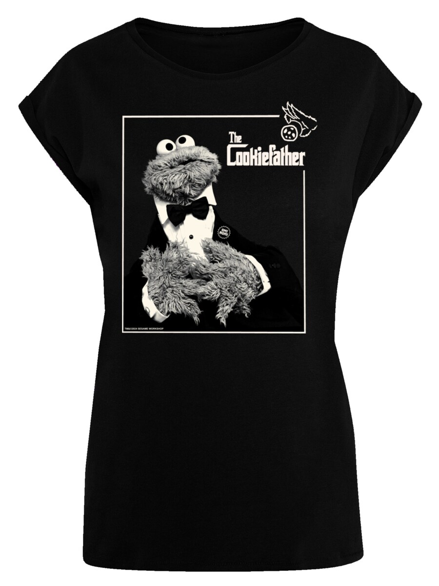 

Рубашка F4NT4STIC Sesame Street The Cookiefather, черный