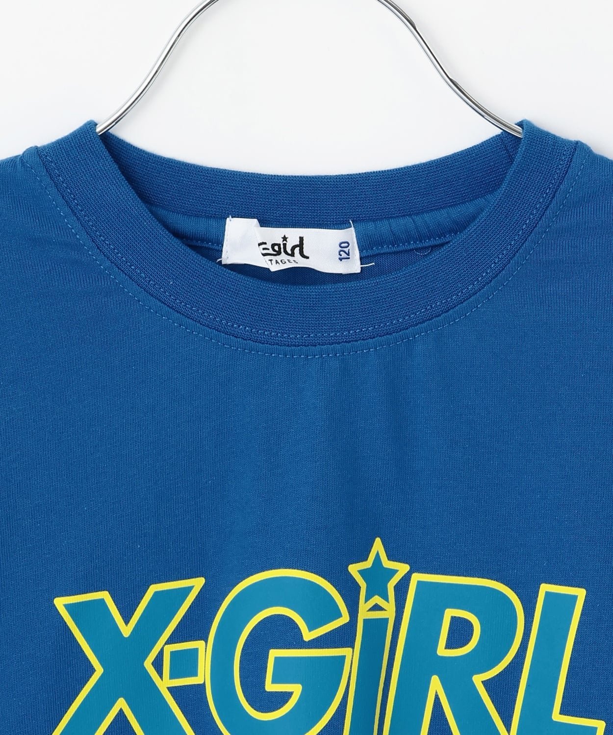 Футболка с длинными рукавами с логотипом X-girl X-girl Stages, Blue — фото 3
