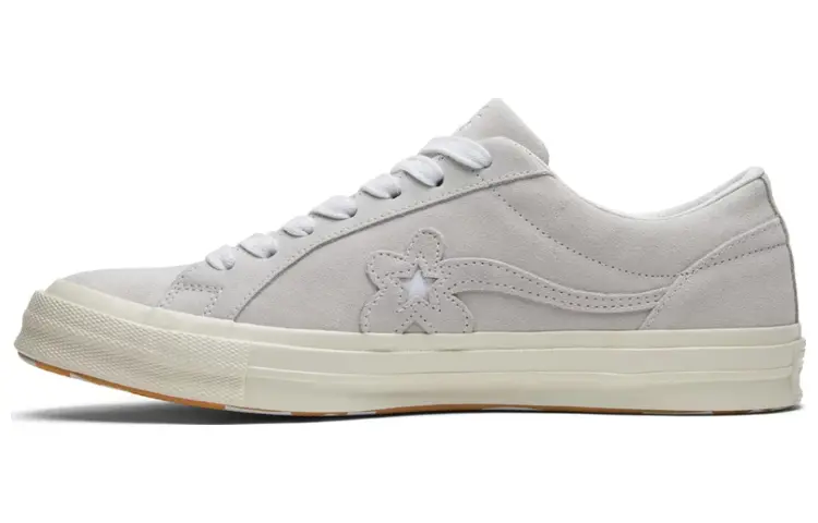 

Кроссовки Converse One Star Ox Tyler The Creator Golf Le Fleur Mono White, Серый, Кроссовки Converse One Star Ox Tyler The Creator Golf Le Fleur Mono White