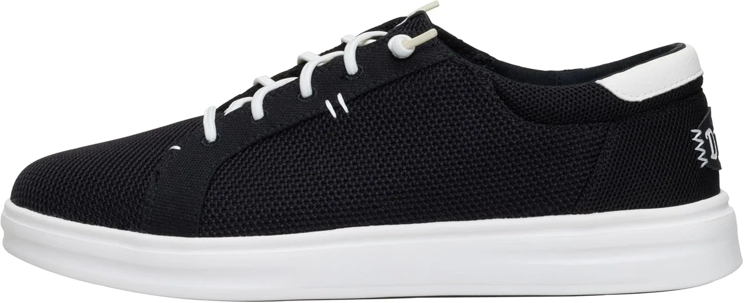 Мужские кроссовки HEYDUDE Paul Pro Classic, Mesh Fabric Black Multi-Coloured