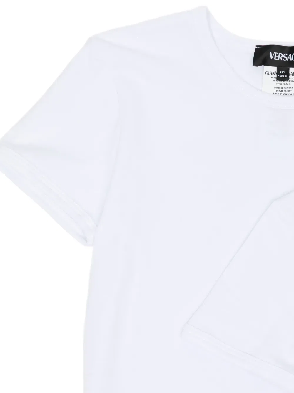 Футболка с изображением Медузы Versace Kids, белый — фото 3