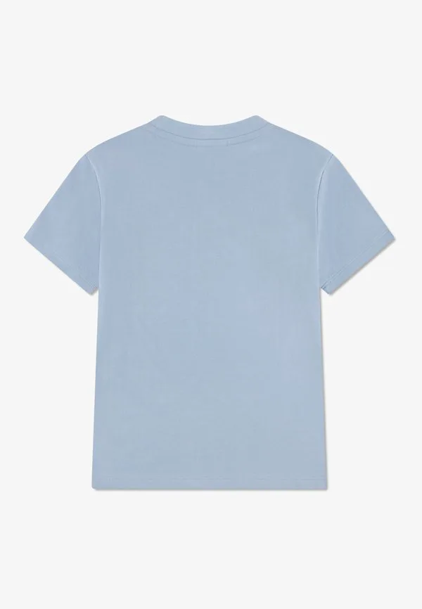 Футболка с аппликационным принтом Lacoste, Lacoste Chambray — фото 2