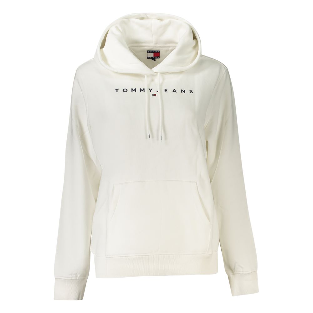 

Белый хлопковый женский свитер Tommy Hilfiger