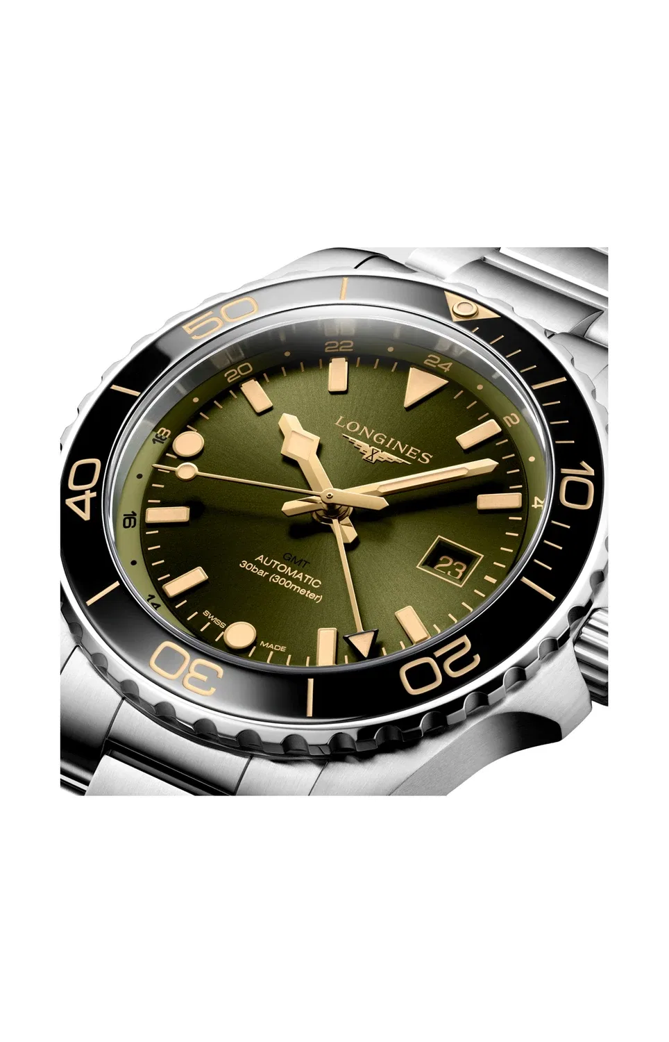 HYDROCONQUEST GMT 43 ММ - L3.890.4.06.6 LONGINES, синий — фото 3