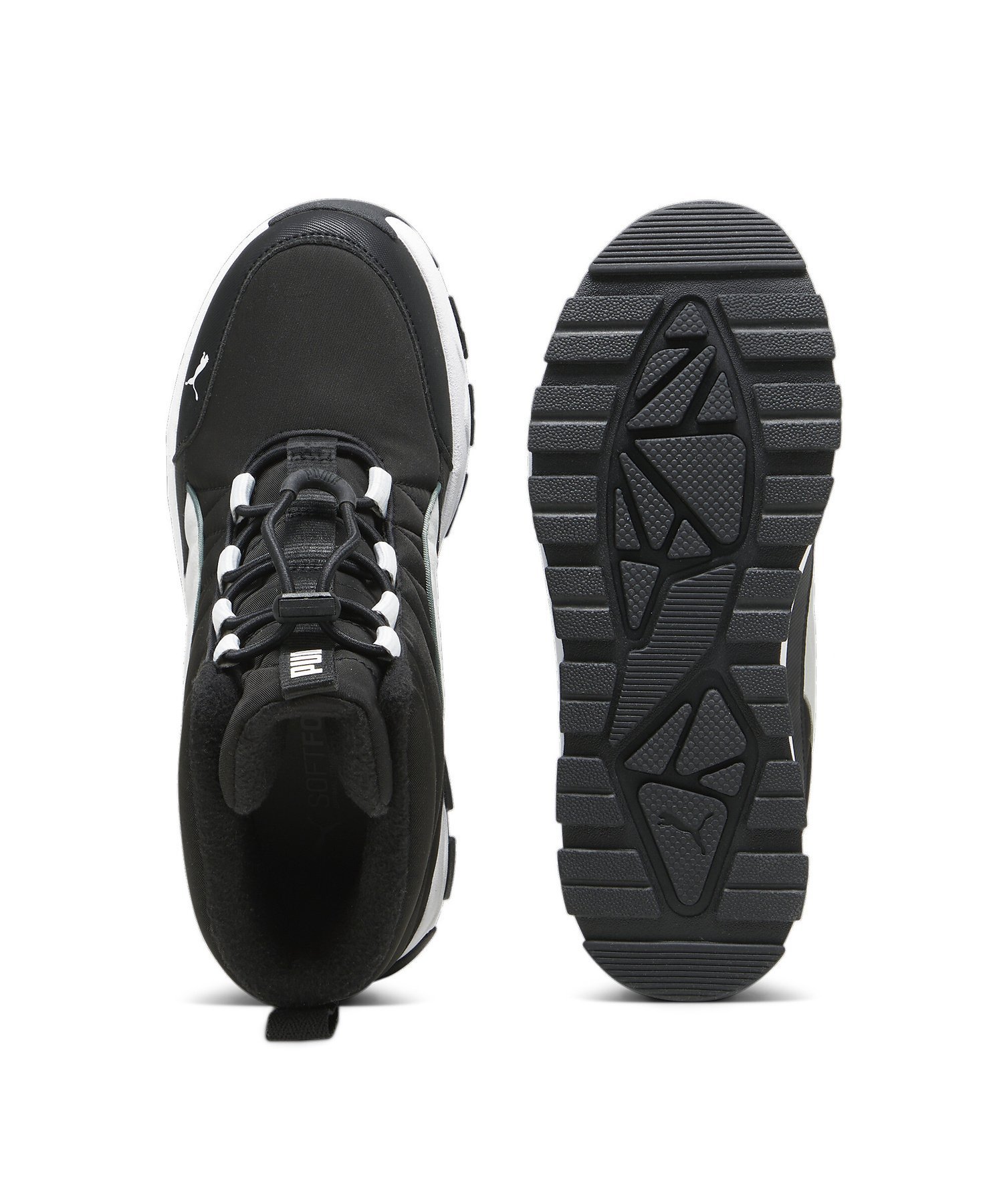 Детские бутсы Puma Evolve Puretex, размеры 22-25 см. Puma, PUMA Black-Ash — фото 4
