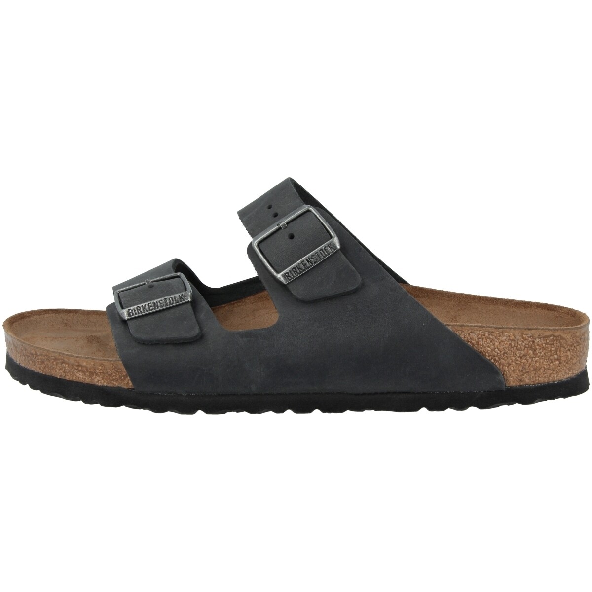 

Сандалии Birkenstock Arizona Fettleder normal, черный