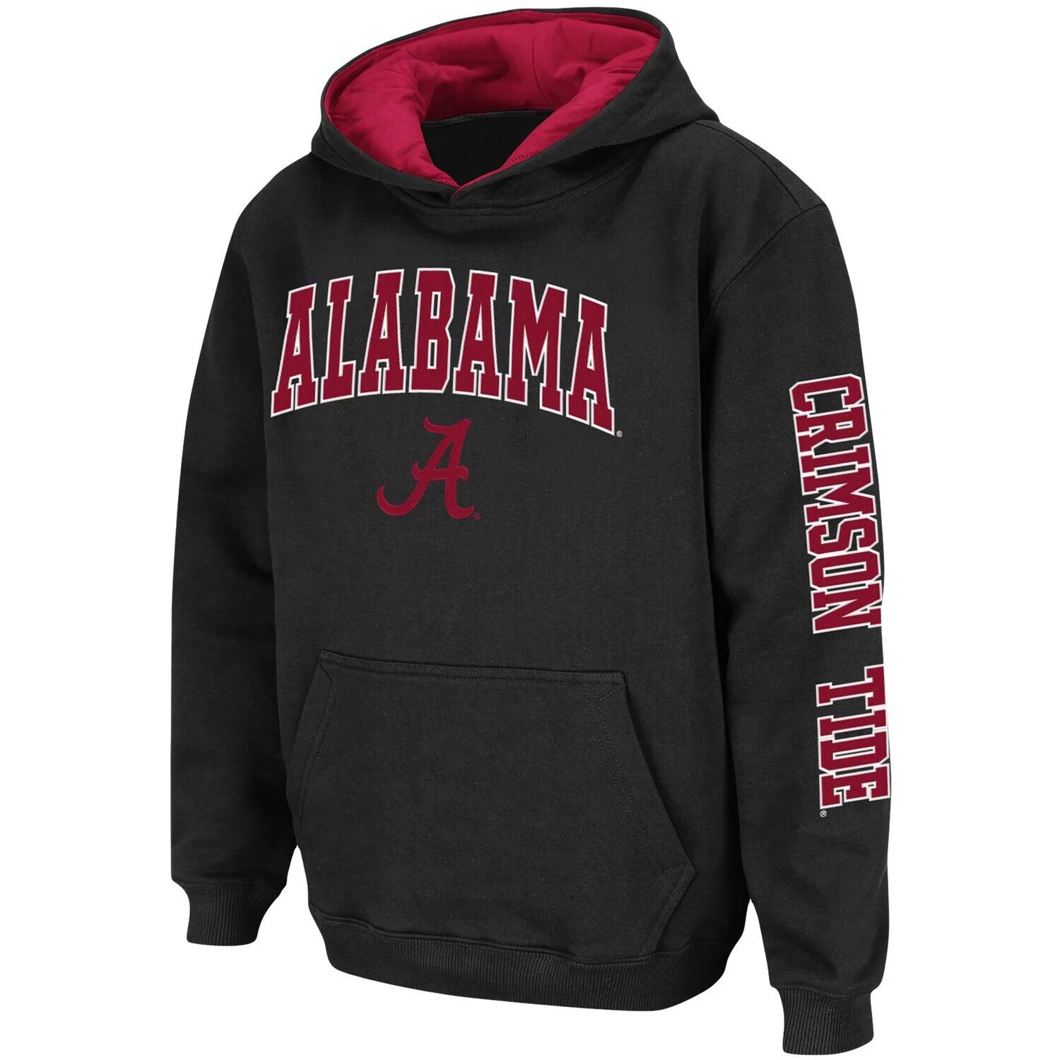 

Черный пуловер с капюшоном Youth Colosseum Alabama Crimson Tide 2-Hit Team Colosseum