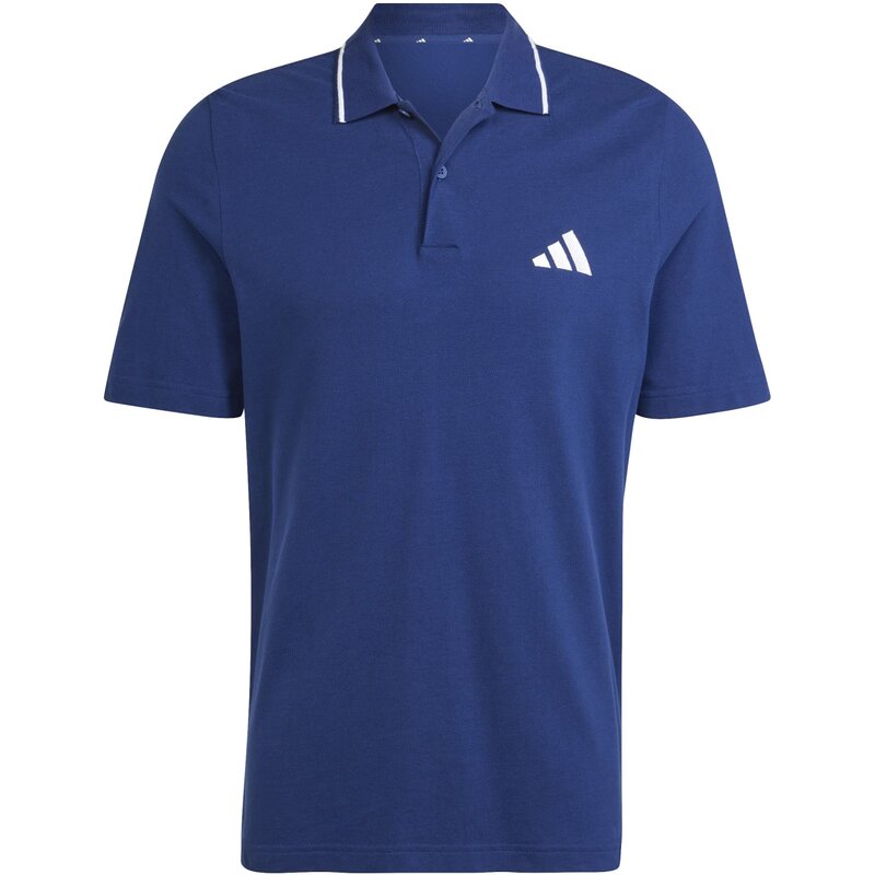 

Polo Essentials из пике с маленьким логотипом Adidas, мультиколор