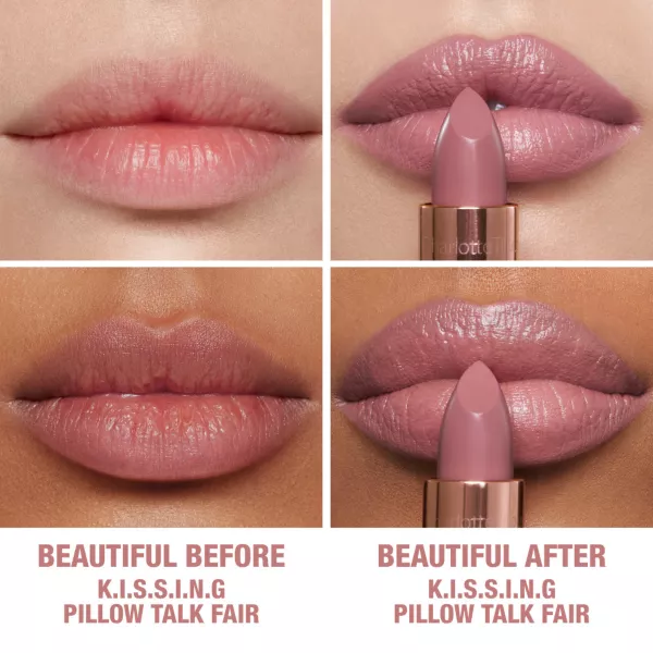Помада Charlotte Tilbury K.I.S.S.I.N.G Pillow Talk Fair — фото 2