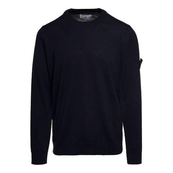 

Свитер wool crewneck sweater 'navy blue' Stone Island, синий