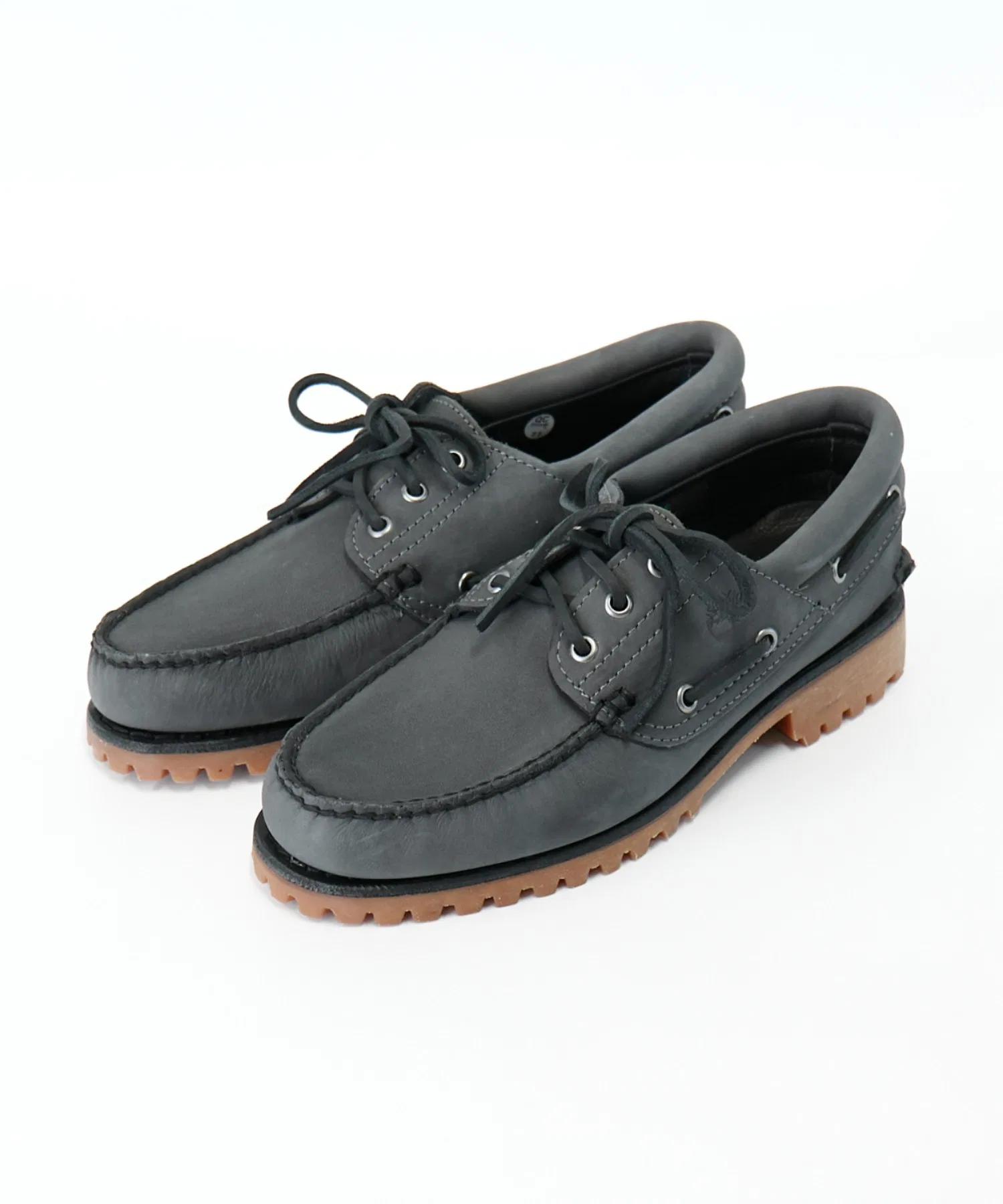 Унисекс мокасины Timberland Authentics 3 Eye Classic серые