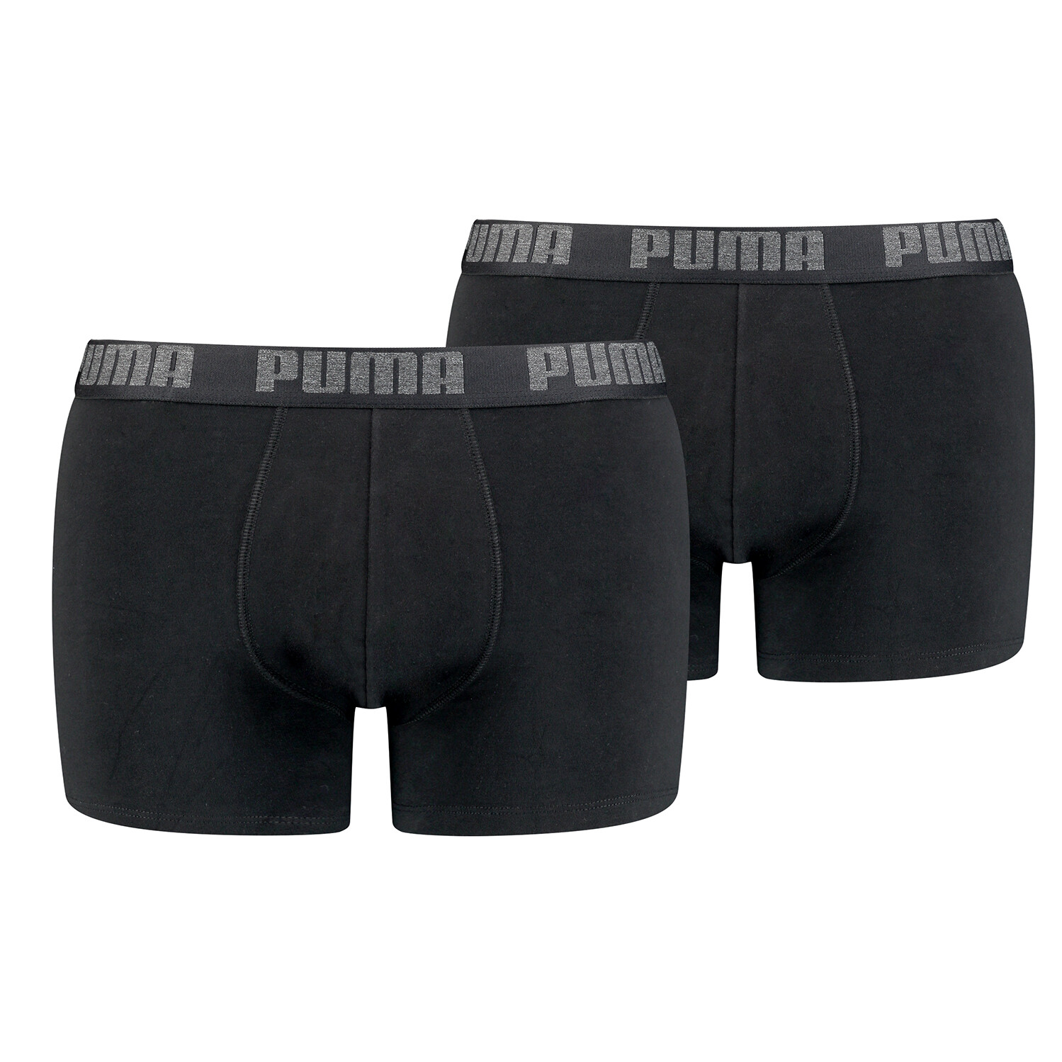 

Боксеры Puma Boxershorts PUMA BASIC BOXER 2P, цвет 230 - black/black