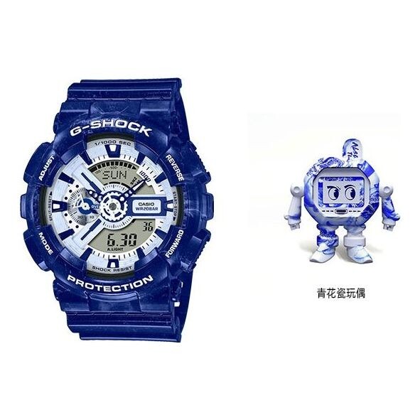 

Часы CASIO G-Shock Analog-Digital 'Blue', синий