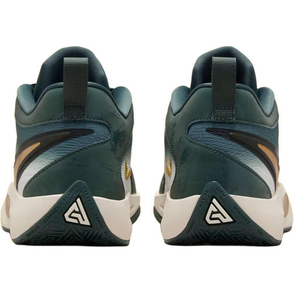 Детские баскетбольные кроссовки Nike Giannis Freak 6 Low Top White Green Black — фото 4