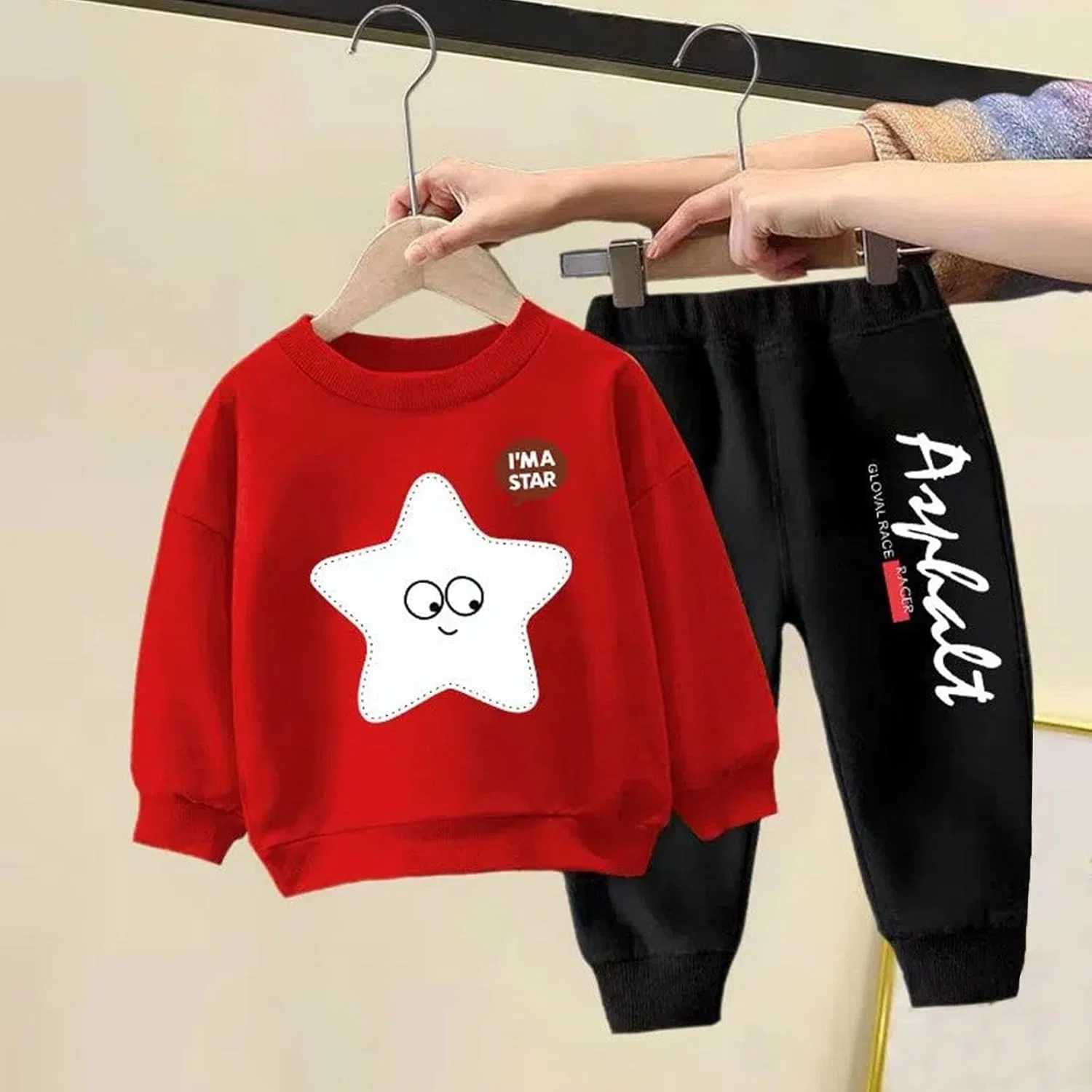 Детский спортивный костюм 2 предмета K-433 Red Boy Girl — фото 2