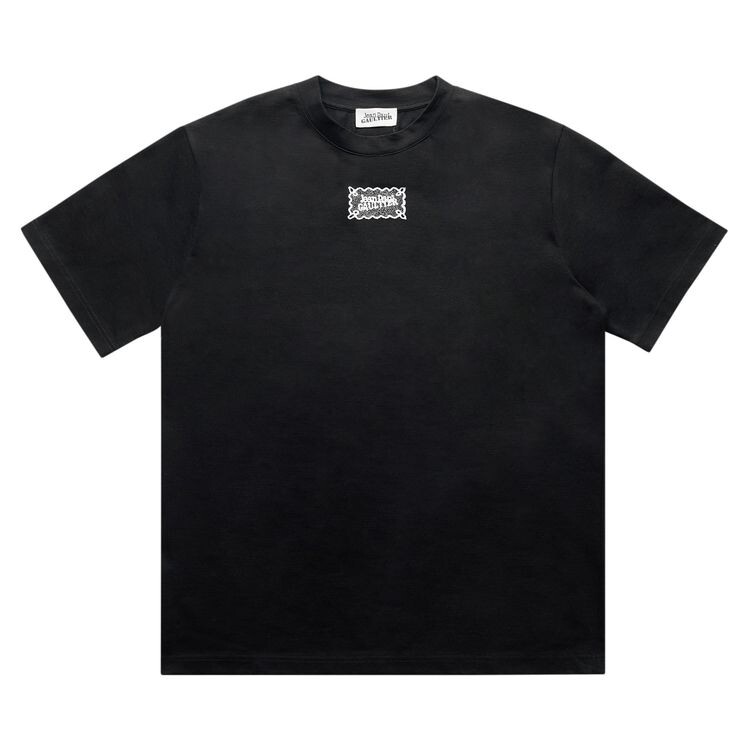 

Футболка Jean Paul Gaultier Lace Label Oversized Crewneck Tee Black, черный