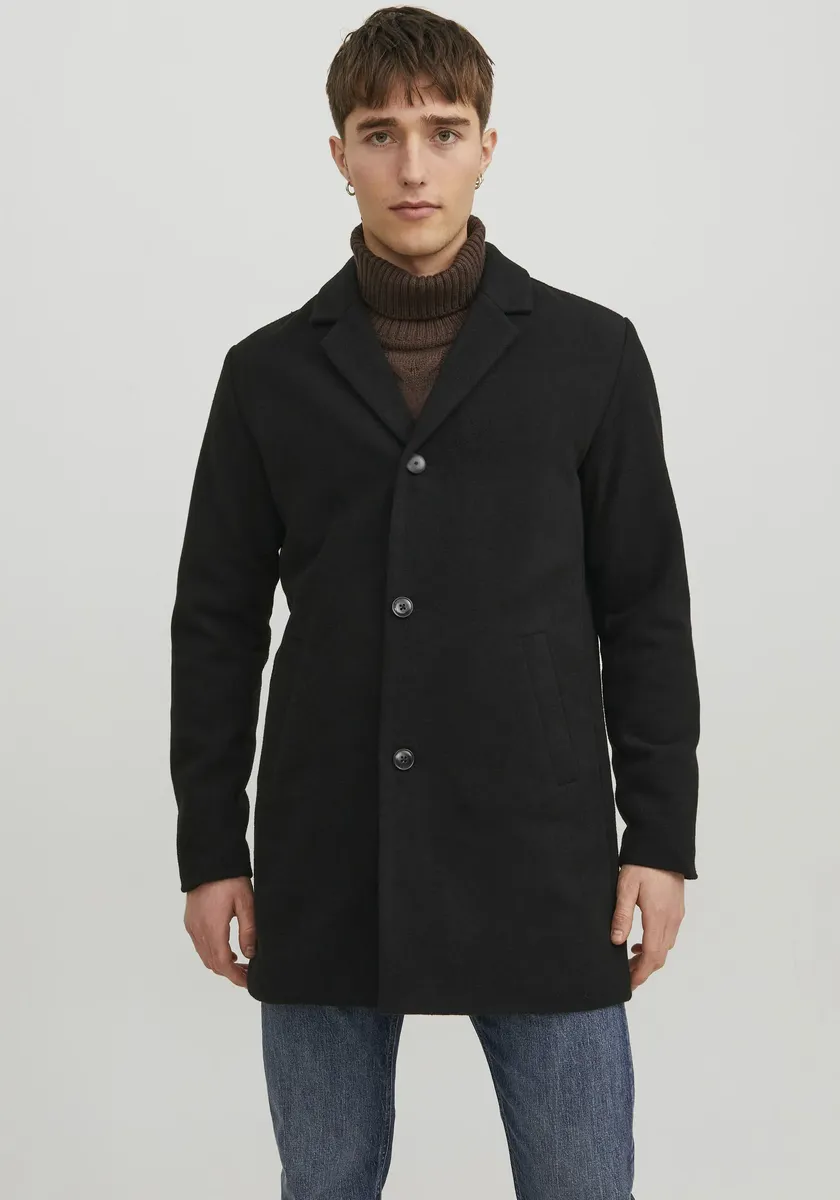 

Шерстяная куртка Jack & Jones "JJZAC WOOL COAT", черный