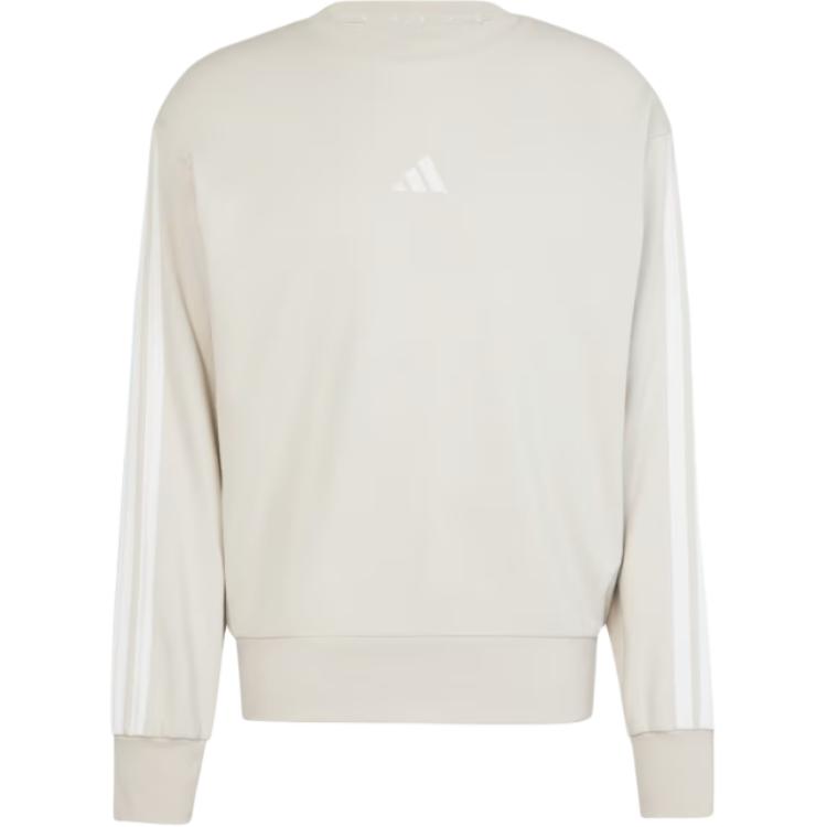 Свитшот Essentials 3 Stripes French Terry Adidas, белый — фото 4