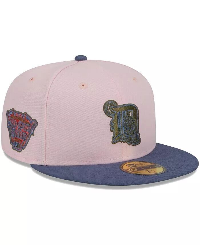

Мужская розовая, синяя кепка Detroit Tigers Olive Undervisor 59FIFTY Fitted New Era