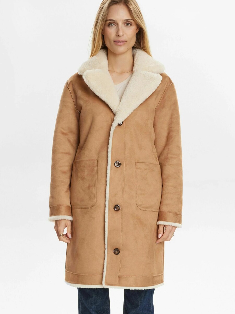 

Пальто межсезонное NÜMPH NUELLIOT, Cognac